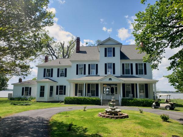 The historic manor house on Lower Notley Hall Farm